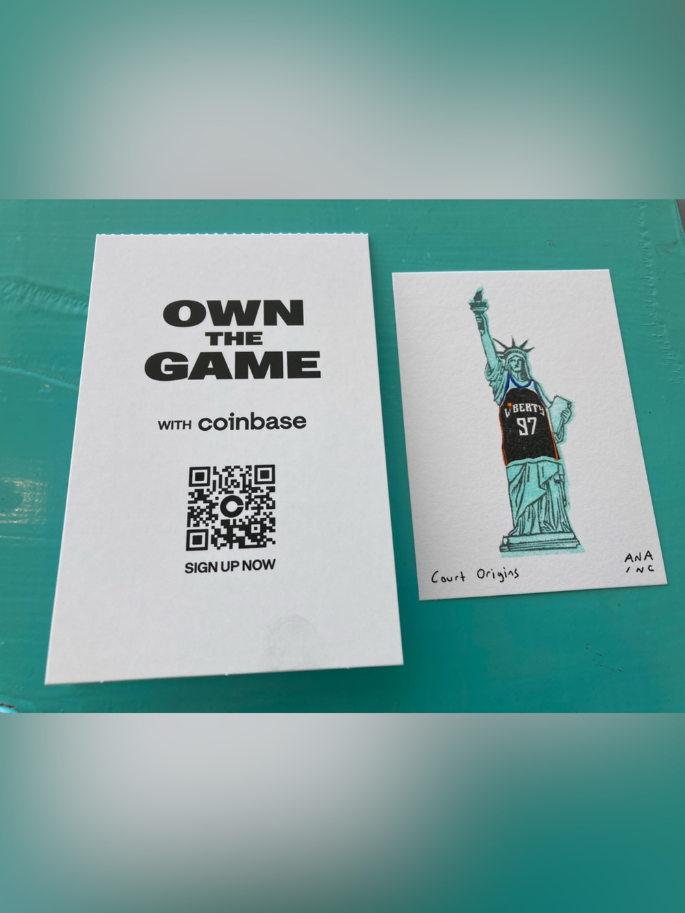 NY Liberty Court Origins - Ana Anastasia Inciardi Mini Print Vending Machine New